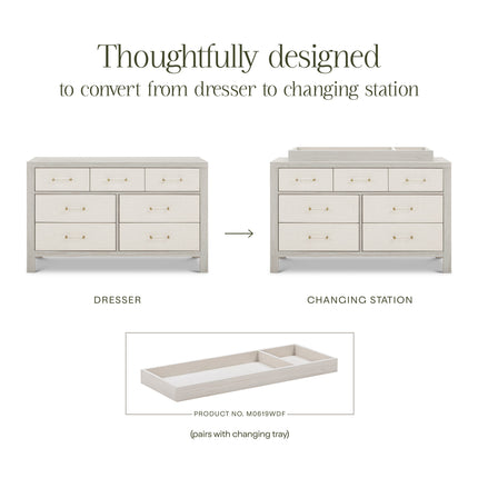 Eloise 7-Drawer Assembled Dresser