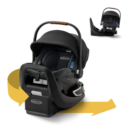 RECALLED SnugRide Turn & Slide Infant Car Seat - Noir