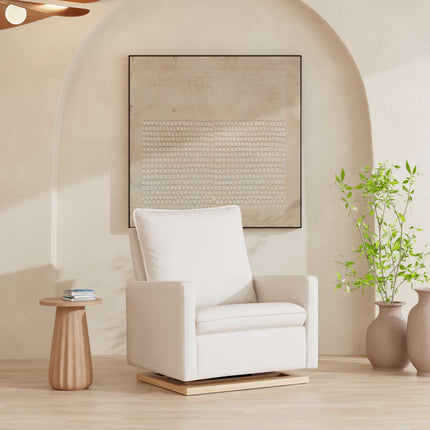 Cali Pillowback Chair and a Half Glider in Eco-Performance Fabric | Water Repellent & Stain Resistant
