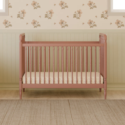 Liberty 3-in-1 Convertible Spindle Crib with Toddler Bed Conversion Kit