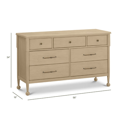 Alouette 7-Drawer Assembled Dresser