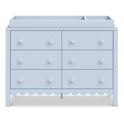 Sammy Scallop 6-Drawer Dresser