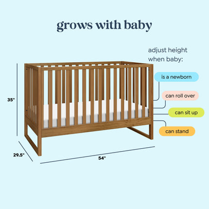 Hunter 3-in-1 Convertible Crib