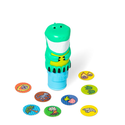 Sticker WOW!™ Dinosaur Bundle: Activity Pad & Sticker Stamper + Mini Activity Pad and 200 Refill Stickers