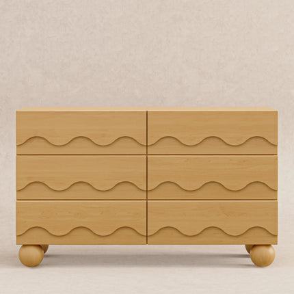 Lido Wave 6-Drawer Assembled Dresser