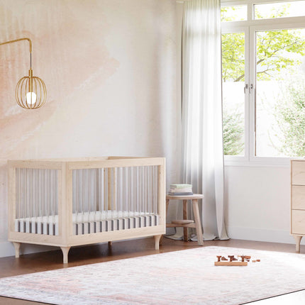 Lolly 3-in-1 Convertible Crib with Toddler Bed Conversion Kit
