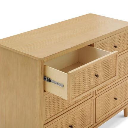 Marin with Cane 6 Drawer Assembled Dresser