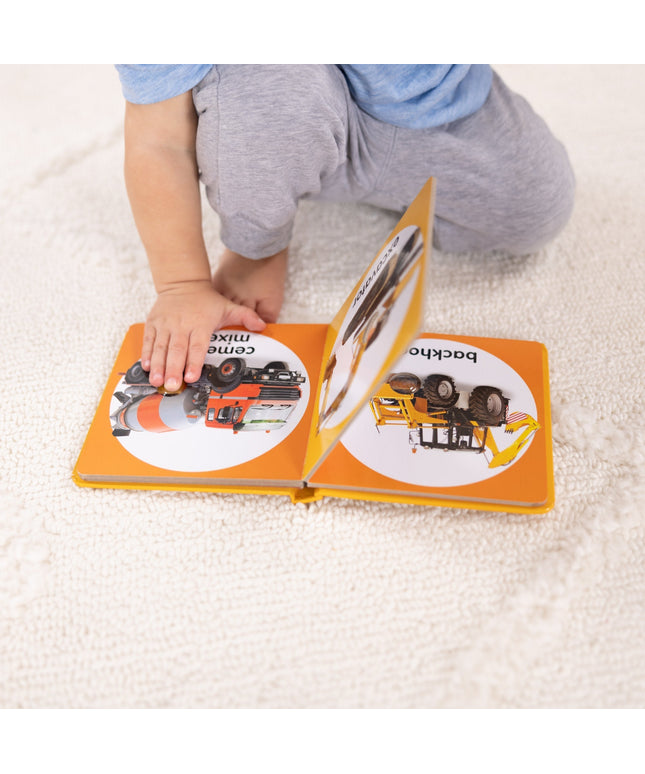 Poke-a-Dot: Construction Vehicles Board Book