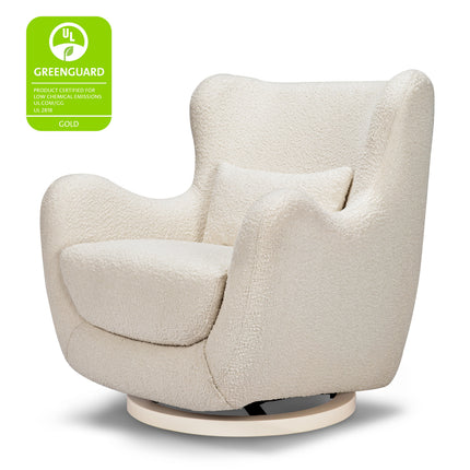Solstice Swivel Glider in Boucle