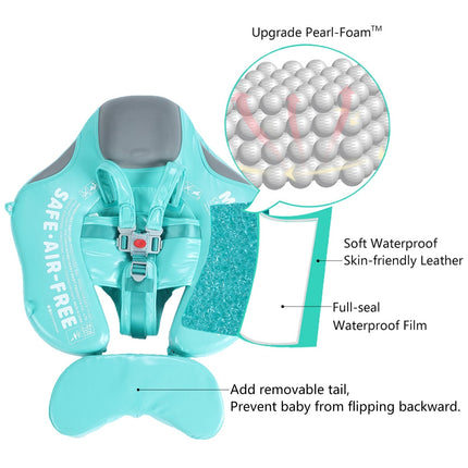Mambobaby Float Deluxe with UPF 50+ Canopy and Tail
