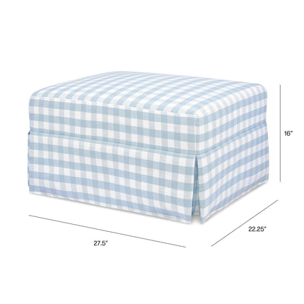Crawford Gliding Ottoman