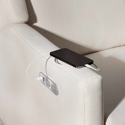 Kiwi Plus Power Recliner and Swivel Glider with Power Adjustable Headrest and USB Port