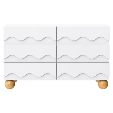 Lido Wave 6-Drawer Assembled Dresser