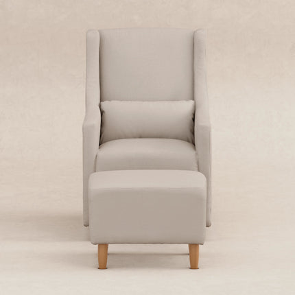 Toco Swivel Glider and Ottoman in Eco-Performance Fabric | Water Repellent & Stain Resistant