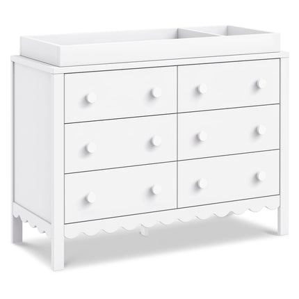 Sammy Scallop 6-Drawer Dresser