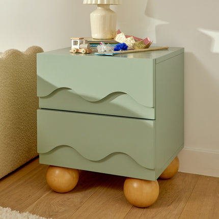Lido Wave Assembled Nightstand