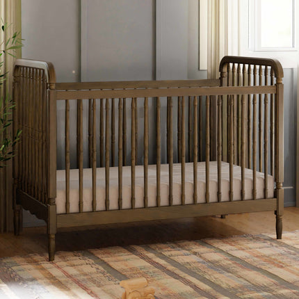 Liberty 3-in-1 Convertible Spindle Crib with Toddler Bed Conversion Kit