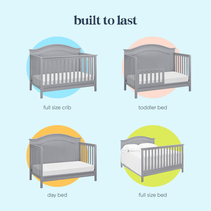 Charlie 4-in-1 Convertible Crib