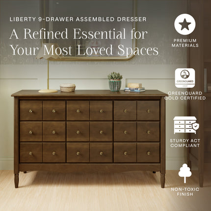 Liberty 9-Drawer Assembled Dresser