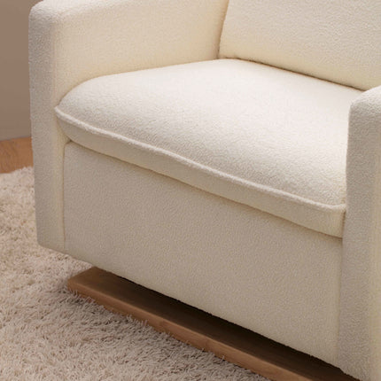 Cali Pillowback Chair and a Half Glider in Fleece