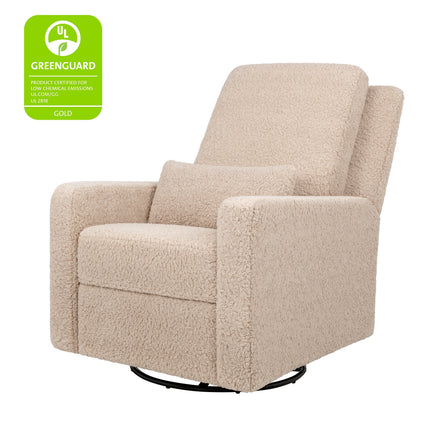 Sigi Recliner and Swivel Glider in Shearling