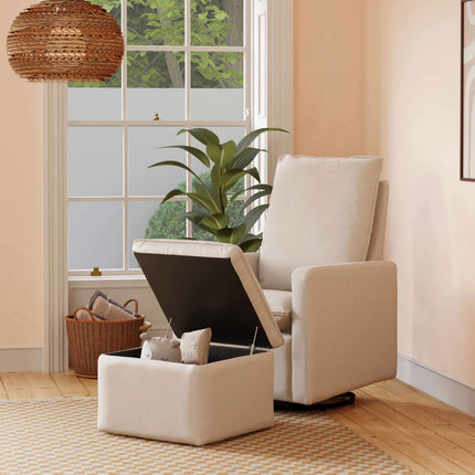 Cali Pillowback Swivel Glider