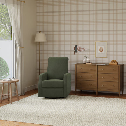 Lucas Pillowback Swivel Recliner
