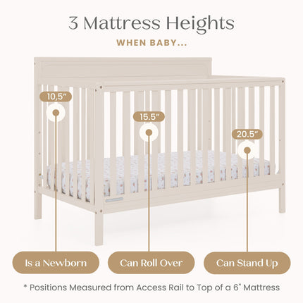Isabelle 6-in-1 Convertible Crib