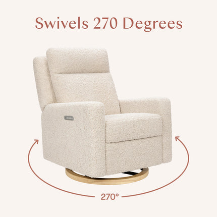 Sigi Pro Power Recliner and Swivel Glider with Power Adjustable Headrest and Lumbar Support