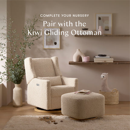 Kiwi Electronic Recliner and Swivel Glider with USB port