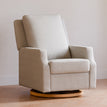 Fog Chatham Stripe Performance Eco-Weave with Light Wood Base