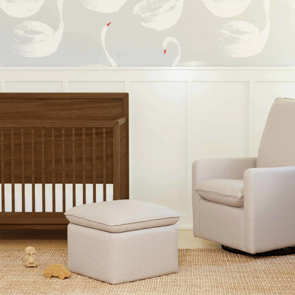 Cali Storage Ottoman in Eco-Performance Fabric | Water Repellent & Stain Resistant