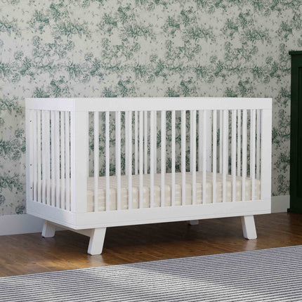 Hudson 3-in-1 Convertible Crib with Toddler Bed Conversion Kit