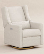 Ivory Boucle with Gold Base