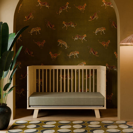 Hudson 3-in-1 Convertible Crib with Toddler Bed Conversion Kit