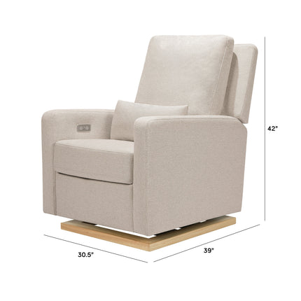 Sigi Electronic Recliner and Glider with USB Port