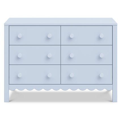 Sammy Scallop 6-Drawer Dresser