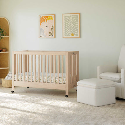 Maki Portable Folding Crib with Toddler Bed Conversion Kit