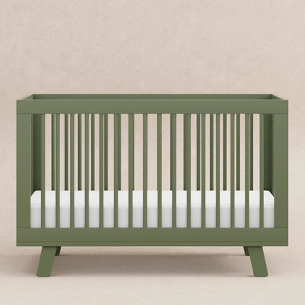 Hudson 3-in-1 Convertible Crib with Toddler Bed Conversion Kit