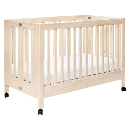 Maki Portable Folding Crib with Toddler Bed Conversion Kit