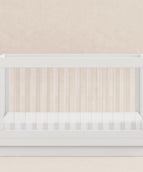 White with White Base and Acrylic Slats