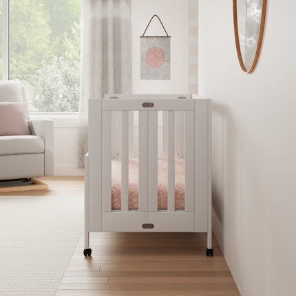 Maki Portable Folding Crib with Toddler Bed Conversion Kit