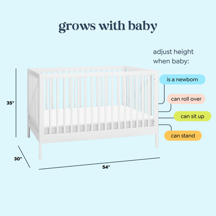 Birdie 3-in-1 Convertible Crib