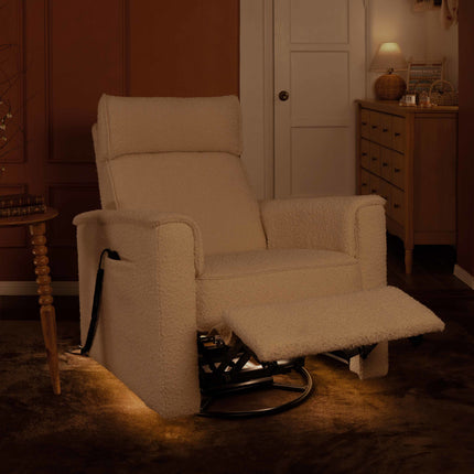 Willa Deluxe Power Recliner and Swivel Glider with Heat and Massage