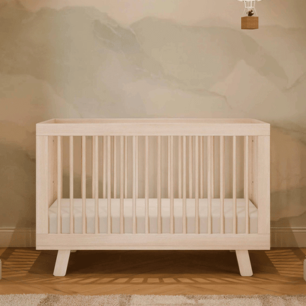 Hudson 3-in-1 Convertible Crib with Toddler Bed Conversion Kit