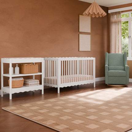 Swell 4-in-1 Convertible Crib with Toddler Bed Conversion Kit