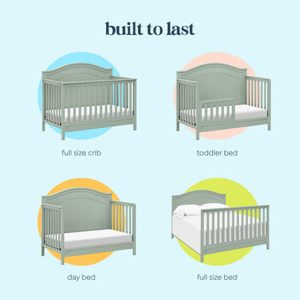 Charlie 4-in-1 Convertible Crib