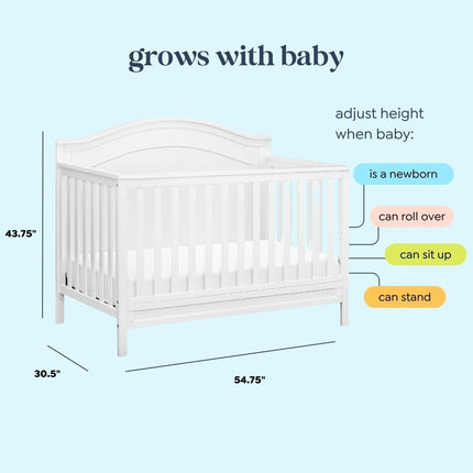 Charlie 4-in-1 Convertible Crib