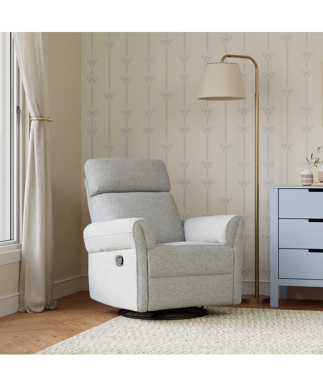 Suzy Flex Recliner and Swivel Glider | Adjustable Headrest and Armrests