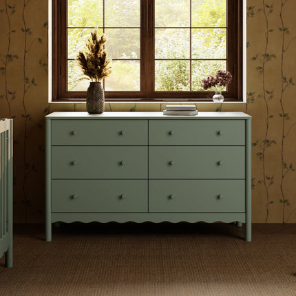 Swell 6-Drawer Assembled Dresser